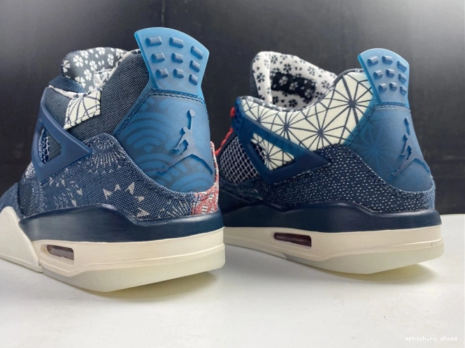 Rep Jordan SE Sashiko CW0898-400 Air 4 Retro 0824